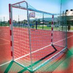 20.06.2021. Jeziorko (gmina Nowa Słupia). Boisko z trybunami przy szkole podstawowej / Wiktor Taszłow / Radio Kielce