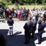 14.06.2021. Krępa. Oddanie do użytku mieszkań socjalnych / Jarosław Kubalski / Radio Kielce