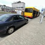 15.06.2021. Kielce. Zderzenie autobusu z autem osobowym na ulicy Żelaznej / Jarosław Kubalski / Radio Kielce