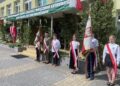 11.06.2021. Wielka Wieś. 30. rocznica nadania Szkole Podstawowej imienia Świętokrzyskich Partyzantów Armii Krajowej / Anna Głąb / Radio Kielce