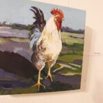 20.06.2021. Tokarnia. Park Etnograficzny. „Przenikanie przestrzeni” - wystawa prac dr Lucyny Gozdek / Jarosław Kubalski / Radio Kielce