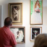 23.06.2021. Kielce. Wernisaż dorocznej wystawy prac członków sekcji plastycznej Towarzystwa Przyjaciół Sztuk Pięknych / Wiktor Taszłow / Radio Kielce