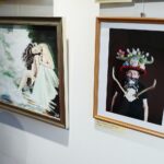 23.06.2021. Kielce. Wernisaż dorocznej wystawy prac członków sekcji plastycznej Towarzystwa Przyjaciół Sztuk Pięknych / Wiktor Taszłow / Radio Kielce