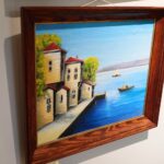 23.06.2021. Kielce. Wernisaż dorocznej wystawy prac członków sekcji plastycznej Towarzystwa Przyjaciół Sztuk Pięknych / Wiktor Taszłow / Radio Kielce