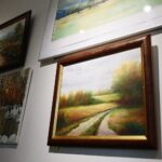 23.06.2021. Kielce. Wernisaż dorocznej wystawy prac członków sekcji plastycznej Towarzystwa Przyjaciół Sztuk Pięknych / Wiktor Taszłow / Radio Kielce