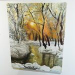 23.06.2021. Kielce. Wernisaż dorocznej wystawy prac członków sekcji plastycznej Towarzystwa Przyjaciół Sztuk Pięknych / Wiktor Taszłow / Radio Kielce