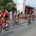 25.06.2021. Kielce. Meta czwartego etapu  32. Wyścigu Solidarności i Olimpijczyków / Wiktor Taszłow / Radio Kielce