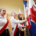 25.06.2021. Jeziorko. Zakończenie roku szkolnego i oddanie wielofunkcyjnych boisk dla Szkoły Podstawowej w Jeziorku / Wiktor Taszłow / Radio Kielce