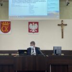 10.06.2021. Kielce. Sesja Rady Miasta Kielce. Na zdjęciu: Jarosław Karyś - przewodniczący Rady Miasta Kielce / Michał Kita / Radio Kielce