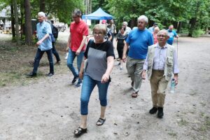 26.06.2021. Kielce. I Marsz Zdrowia „Gladiatorów” na Stadionie Leśnym / Wiktor Taszłow / Radio Kielce