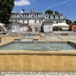 16.06.2021. Sandomierz. Fontanna na małym rynku / Grażyna Szlęzak-Wójcik / Radio Kielce