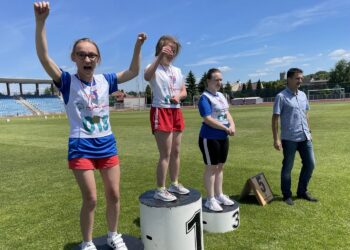 15.06.2021. Sandomierz. Świętokrzyski Mityng Lekkoatletyczny Olimpiad Specjalnych / Grażyna Szlęzak-Wójcik / Radio Kielce