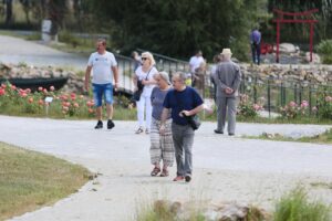 27.06.2021. Kielce. Ogród Botaniczny. Święto Róż / Wiktor Taszłow / Radio Kielce