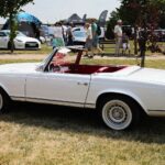 26.06.2021. Podzamcze. Ogólnopolski Zlot Klubu Miłośników Mercedesów / Wiktor Taszłow / Radio Kielce