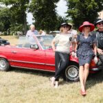 26.06.2021. Podzamcze. Ogólnopolski Zlot Klubu Miłośników Mercedesów / Wiktor Taszłow / Radio Kielce