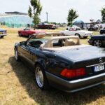 26.06.2021. Podzamcze. Ogólnopolski Zlot Klubu Miłośników Mercedesów / Wiktor Taszłow / Radio Kielce