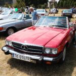 26.06.2021. Podzamcze. Ogólnopolski Zlot Klubu Miłośników Mercedesów / Wiktor Taszłow / Radio Kielce