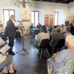 18.06.2021. Sandomierz. Promocja tomiku wierszy Halszki Kamockiej / Grażyna Szlęzak-Wójcik / Radio Kielce