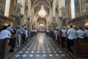19.06.2021. Sandomierz. Święcenia kapłańskie / Grażyna Szlęzak-Wójcik / Radio Kielce
