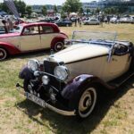 26.06.2021. Podzamcze. Ogólnopolski Zlot Klubu Miłośników Mercedesów / Wiktor Taszłow / Radio Kielce