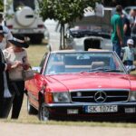 26.06.2021. Podzamcze. Ogólnopolski Zlot Klubu Miłośników Mercedesów / Wiktor Taszłow / Radio Kielce