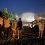 20.06.2021. Rytwiany. Kino wodne / Grażyna Szlęzak-Wójcik / Radio Kielce