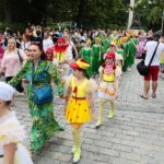 27.06.2021. Kielce. Święto Kielc. Korowód / Wiktor Taszlow / Radio Kielce