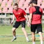 28.06.2021. Kielce. Pierwszy trening Korony po wakacyjnej przerwie / Wiktor Taszłow / Radio Kielce