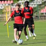 28.06.2021. Kielce. Pierwszy trening Korony po wakacyjnej przerwie / Wiktor Taszłow / Radio Kielce