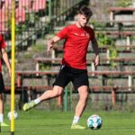 28.06.2021. Kielce. Pierwszy trening Korony po wakacyjnej przerwie / Wiktor Taszłow / Radio Kielce