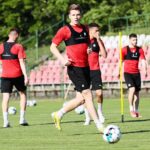 28.06.2021. Kielce. Pierwszy trening Korony po wakacyjnej przerwie / Wiktor Taszłow / Radio Kielce
