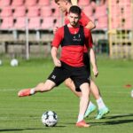 28.06.2021. Kielce. Pierwszy trening Korony po wakacyjnej przerwie / Wiktor Taszłow / Radio Kielce