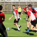 28.06.2021. Kielce. Pierwszy trening Korony po wakacyjnej przerwie / Wiktor Taszłow / Radio Kielce