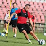 28.06.2021. Kielce. Pierwszy trening Korony po wakacyjnej przerwie / Wiktor Taszłow / Radio Kielce