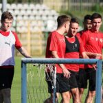 28.06.2021. Kielce. Pierwszy trening Korony po wakacyjnej przerwie / Wiktor Taszłow / Radio Kielce