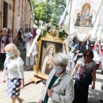 03.06.2021. Kielce. Bazylika katedralna. Uroczystości Bożego Ciała / Wiktor Taszłow / Radio Kielce