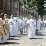 03.06.2021. Kielce. Bazylika katedralna. Uroczystości Bożego Ciała / Wiktor Taszłow / Radio Kielce