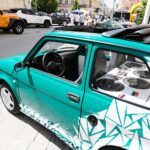 03.06.2021. Kielce. Motoryzacyjne atrakcje na ulicy Sienkiewicza / Wiktor Taszłow / Radio Kielce