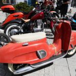 03.06.2021. Kielce. Motoryzacyjne atrakcje na ulicy Sienkiewicza / Wiktor Taszłow / Radio Kielce