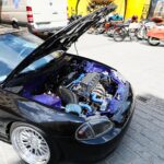 03.06.2021. Kielce. Motoryzacyjne atrakcje na ulicy Sienkiewicza / Wiktor Taszłow / Radio Kielce