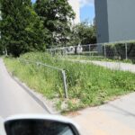 08.06.2021. Kielce. Wysokie trawy przy kieleckich ulicach / Wiktor Taszłow / Radio Kielce