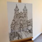 08.06.2021. Kielce. Wystawa Papieska w OHP / Wiktor Taszłow / Radio Kielce