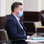 10.06.2021. Kielce. Sesja Rady Miasta Kielce. Na zdjęciu: Kamil Suchański - radny / Wiktor Taszłow / Radio Kielce