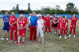 10.06.2021. Kielce. Mistrzowie są w formie. Otwarty trening na kieleckim stadionie / Wiktor Taszłow / Radio Kielce