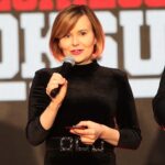 10.06.2021 Kielce. Gala podsumowująca I Forum Polskiego Boksu w Kielcach. Na zdjęciu (od lewej): Anna Krupka wiceminister kultury, dziedzictwa narodowego i sportu, Maciej Demel -