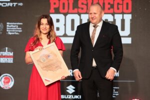 wiceprezes Polskiego Związku Bokserskiego, Grzegorz Nowaczek - prezes Polskiego Związku Bokserskiego / Wiktor Taszłow / Radio Kielce