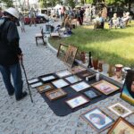 12.06.2021. Kielce. Giełda kolekcjonerska / Wiktor Taszłow / Radio Kielce