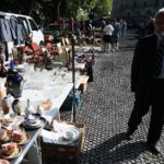 12.06.2021. Kielce. Giełda kolekcjonerska / Wiktor Taszłow / Radio Kielce