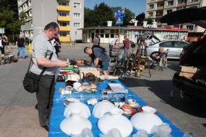 12.06.2021. Kielce. Giełda kolekcjonerska / Wiktor Taszłow / Radio Kielce