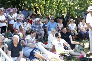 20.06.2021. Tokarnia. Park Etnograficzny. „Jawor u źródeł kultury” / Jarosław Kubalski / Radio Kielce